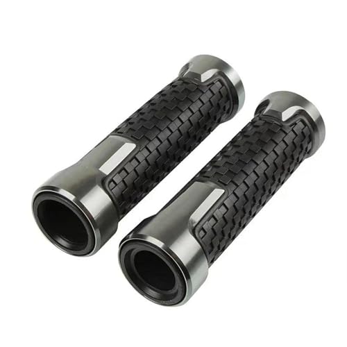 Motorrad Griff Grip Lenker Griffe Abdeckung Passend für RSV4 RS660 RS4 RS125. für Tuono V4 APR GPR150 GPR125. für Aprilia Motorrad-Lenkergriff(Titanium)