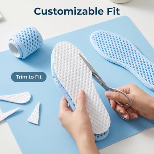 3 pares plantillas frescas con ventilación, talla 45-46 miniatura 6