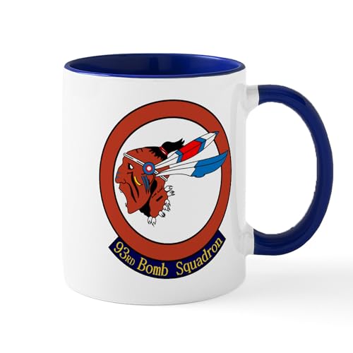 Taza de cerámica 11 oz CafePress 93Rd Bomb Squadron miniatura 1