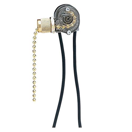 Image of Craftmade LST-301-AB Light Pull Switch, Antique Brass