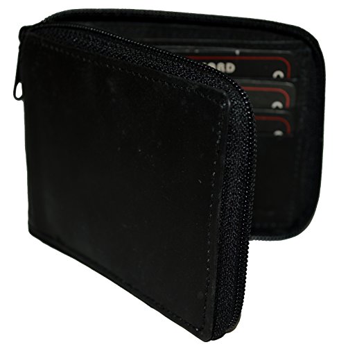 Leatherboss High End Leather Zip Around Mens Wallet #1456cf4