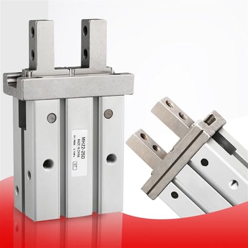 Vérin pneumatique MHS3 double effet à haute précision mécanique 63-D - 5