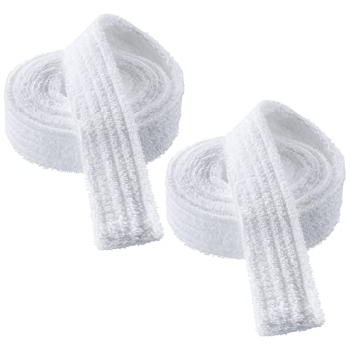 Janmercy 2 Pcs Robe Belt Replacement Cotton Terry Cloth Hotel Bathrobe Belt Robe Tie for Women Men, 71 x 2 Inch
