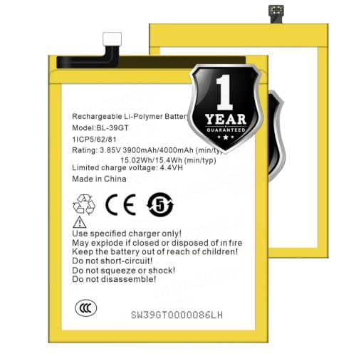 Image of Original BL-39GT Battery Compatible for Tecno Camon I IA5 Twin (RD008) - 4000mAh - 1 Year Warranty