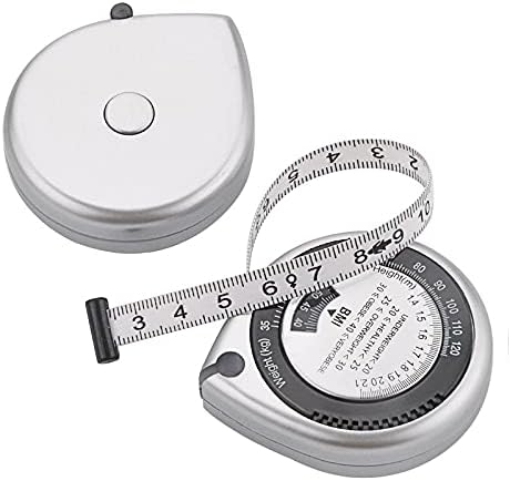 Tape Measure BMI Soft Body Measuring Tape 150cm Retractable PVC Ruler Meter Fitness Tools Measure Waist Lose Weight Fitness Women Men Gift Body Measure Tape