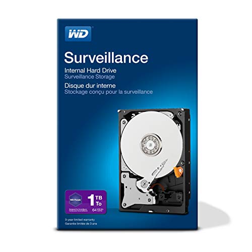 1TB Western Digital WD Purple Überwachungsfestplatte für DVR-Systeme