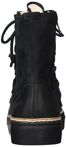 Blackstone OL26, Sneaker a collo Alto Donna, Nero