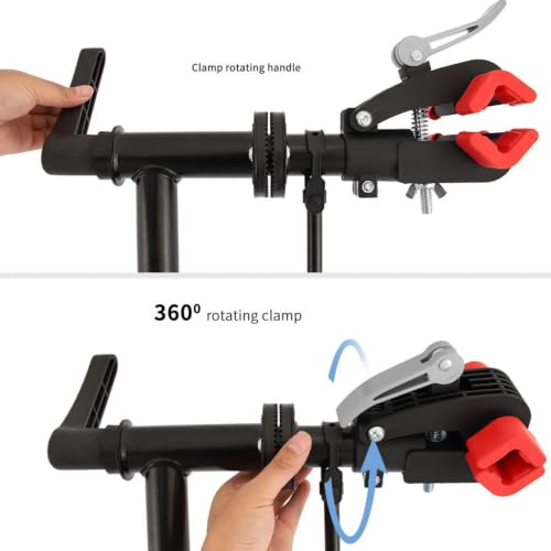 Soporte de reparación de bicicletas para evitar posturas incómodas 5