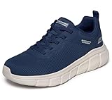 Skechers Bobs Men's B Flex - Arch Comfort Edge Slip-On, NVY, 10.5
