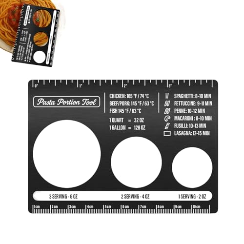 Mesure-Spaghettis | Règle De Contrôle Des Portions De Nouilles - Règle de Mesure pour Spaghetti,Pour Préparation Repas, Restaurant, Maison, Voyage, Café Fermier,