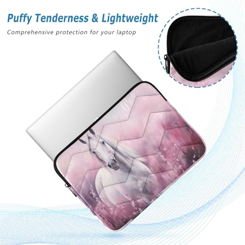 Funda para portátil 13-14 pulgadas resistente al agua rosa miniatura 5