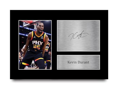HWC Trading A4 Kevin Durant Phoenix Suns Basketball Los Regalos Imprimieron La Imagen Firmada Del Autógrafo Para Los Fans De Los Recuerdos Del Baloncesto - A4 HWC Trading A4 Kevin Durant Phoenix Suns Basketball Los Regalos Imprimieron La Imagen Firmada Del Autógrafo Para Los Fans De Los Recuerdos Del Baloncesto - A4