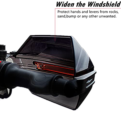 Universal Motorcycle Handguards 7/8" 22Mm Handle Protector Shield Motorbike Motocross Scooter Windproof Handlebar Hand Guards Protection Gear (02) #TOP1