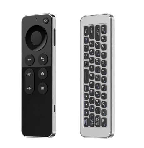 iPazzPort Bluetooth Air Mouse Remote Keyboard, 2.4G Wireless Keyboard Combo Plug & Play Handheld Remote Control for Android TV Box, PC, HTPC, Smart TV, Projector