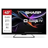 SHARP 43HR7265E - 43 Zoll 4K 144Hz QLED Gaming TVâ„¢ mit Google TV & VRR