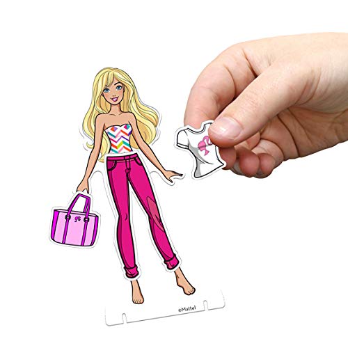Barbie Fabric Fashion Paper Dolls #TOP3