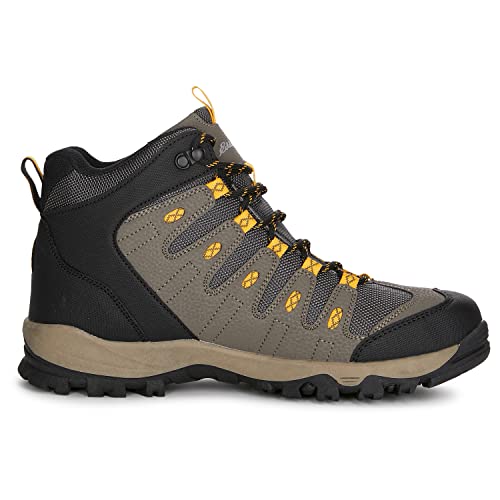 Eddie Bauer Mont Lake Hiking Boots For Men | Waterproof, Multi-Directional Lugs, Stylish & Protective Design Traction Outsole Memory Foam Insole #TOP3