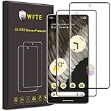 WFTE [2-Pezzi Vetro Temperato per Google Pixel 7 PRO Pellicola Protettiva 3D Copertura Completaper [Durezza 9H][ Anti graffio] Pellicola Protettiva per Google Pixel 7 PRO(Black)
