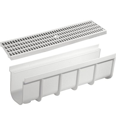 Canaletta Modulare con Griglia Pedonabile. in