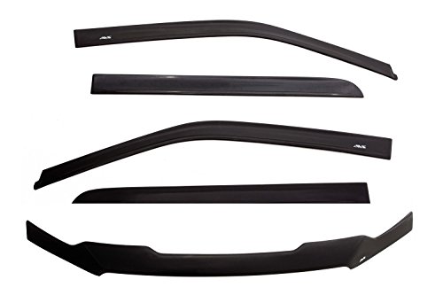 Auto Ventshade 56004004 Matte Finish Combo Kit for 2009-2018 Dodge Ram 1500