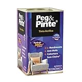 Latex Acrilico Fosco 18 litros Peg Pinte Eucatex