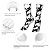 BGPTWLQMX Dodo Bird Silhouette Air Cushioned Running Socks Breathable Round Neck Socks