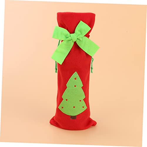 ABOOFAN Capa De Garrafa De Vinho De Natal Capa De Garrafa De Vinho Para Cordão De Natal Envoltório D