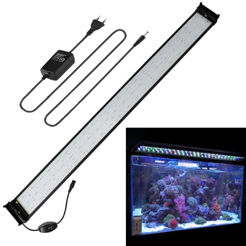 Éclairage d'aquarium LED pour grand bac de 120cm contre les algues