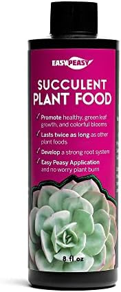 Succulent and Cactus Plant Food, Specific Blend of Nutrients for Potted Cacti, Jade, Aloe Vera and All Other Live Succulent Plants
