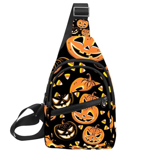 Sac à dos citrouille Halloween multicolore pour parfaire votre costume de fête en ville