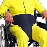 REMEDIA ONE - Cintura Pelvica per Carrozzina con 3 Punti di Fissaggio, Dispositivo di Sicurezza per Sedia a Rotelle - Taglia M (40-160 cm)