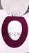 LifeLong Needs Burgundy Closestool Washable Toilet Seat Lid Warmer Cover