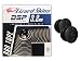 Lizard Skins Road DSP 3.2mm BLACK Bar Tape Bundle | 2 Rolls of Tape & 2 BONUS Bar Plugs