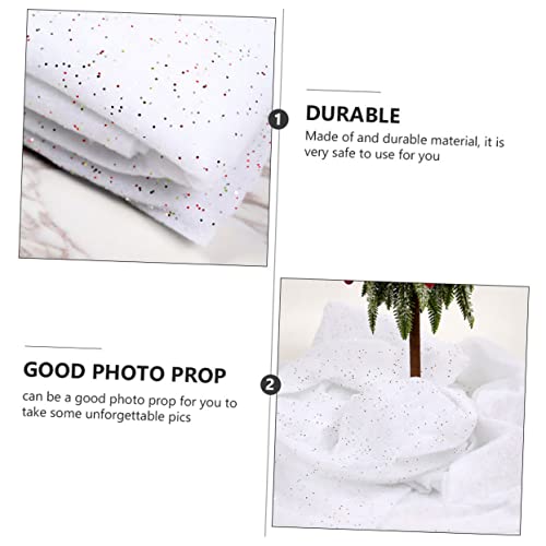 Zerodeko 3 Folhas algodão neve decoração de natal neve artificial neve decorativa para casa festa ne