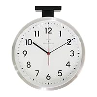 Amazon.co.jp: ベスタイム(BESTIME) RC296B 両面壁掛け時計 掛け時計
