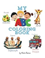 My ABC Coloring Book; Alphabet in Haitian Creole and English: Haitian Creole Coloring Book for Kids B0D7VWBNRC Book Cover
