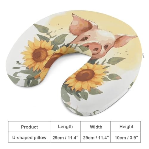 Almohada U-Shaped Espuma Viscoelástica 30x25 cm miniatura 2