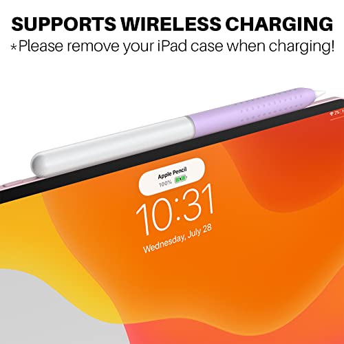 NIUTRENDZ Ultra Thin Case for Apple Pencil 2nd Generation Grip Cover Accessories Translucent Duotone Design Compatible with Magnetic Charging and Double Tap (Apple Pencil 2nd Generation - Image 4