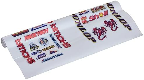 Motocross Dirt Bike Bikes Race Motorcycle motos rc Bicycle Trucks Parts Accessories Sponsor Logo ATV Skateboard Helmet Tool Box Racing Pack 6 Sheets Grafitti Vinyl Decals Stickers Kit D6721 image 4