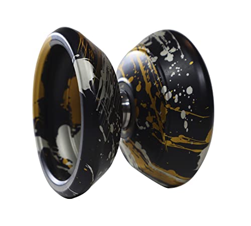 Yomega Prodigy - Pro Level Non Responsive Aluminum Metal Yoyo With Wide Gap And Dif-E-Yo Konkave Roller Bearing For Advanced Tricks! #TOP1