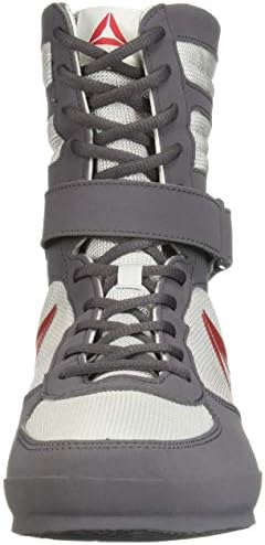 Reebok Bota masculina de boxe e Cross Trainer, Buck - Cinza/Cinza