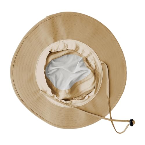 Image of Sun Hats for Men Women Fishing Hat UPF 50+ Breathable Wide Brim Summer UV Protection Hat