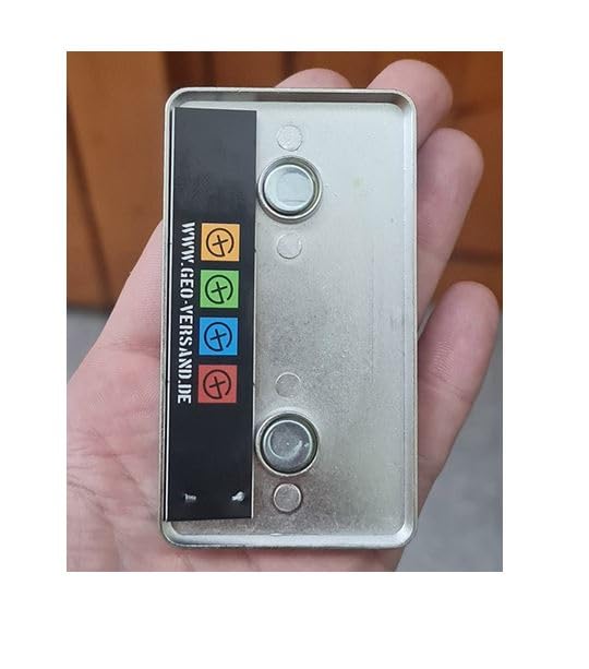 Nano Tube Geocache Container – Magnético Preto - Shop