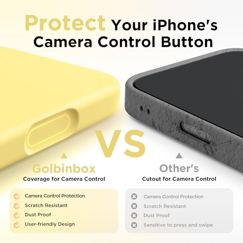 Image of GolbinBox Magnetic for iPhone 18 Pro Case /17 Pro Case, Buttercream Yellow