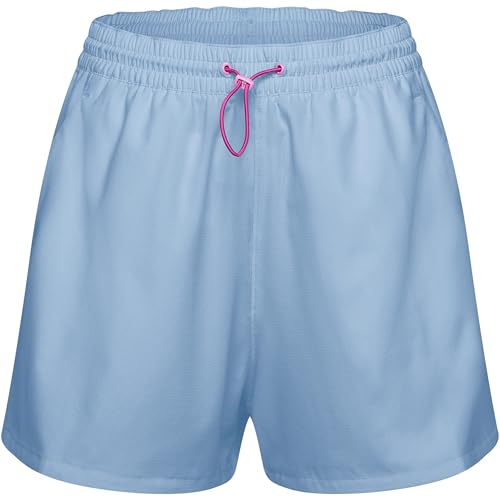 Short de survie Fox femme résistant et léger bleu cachemire L