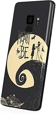 Skinit Decal Phone Skin Compatible with Galaxy S9 - Officially Licensed Disney The Nightmare Before Christmas Jack and Sally Meant to Be Design