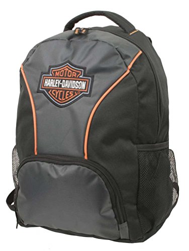 Harley-Davidson Embroidered Bar & Shield Colorblocked Backpack, Black 7180609