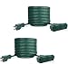 Circuit City 2 Pack Of 25 Feet 3 Outlet Extension Cord 16AWG Indoor/Outdoor Use - 3 Prong Type B - UL Listed (3 Outlet Extension (25ft - Green - 2PK))