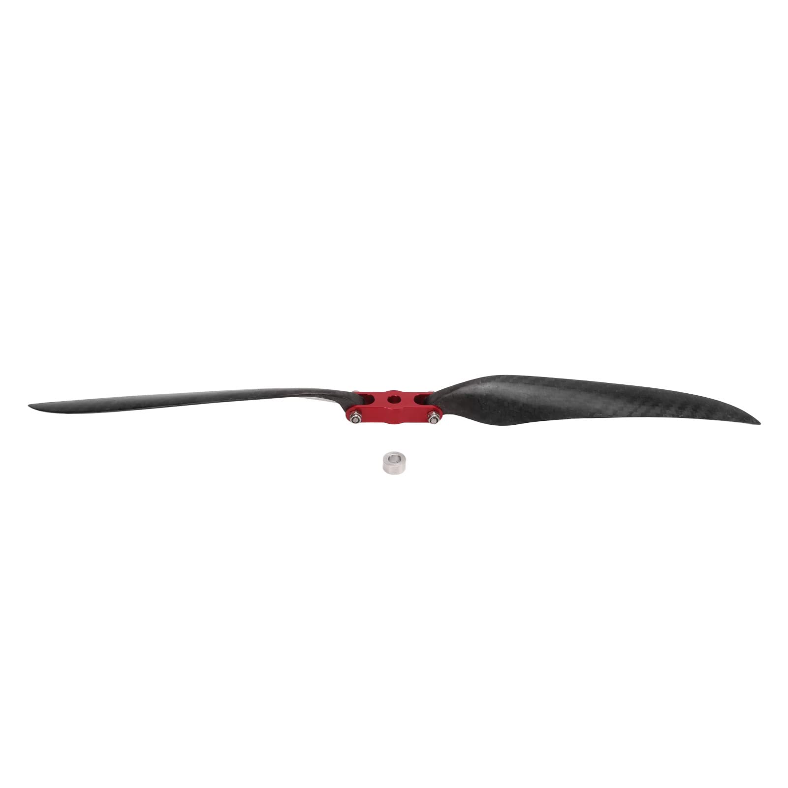 Hélice plegable RC con anillo adaptador, accesorio para Dron de aleación de aluminio y fibra de carbono de 350mm de largo para ala fija