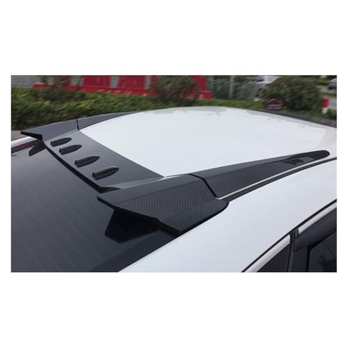 Spoiler toit Civic 2016-2018 finition carbone aileron arrière en plastique abs haut de gamme